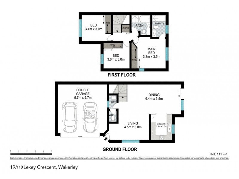 19/110 Lexey Crescent, Wakerley QLD 4154 Floorplan