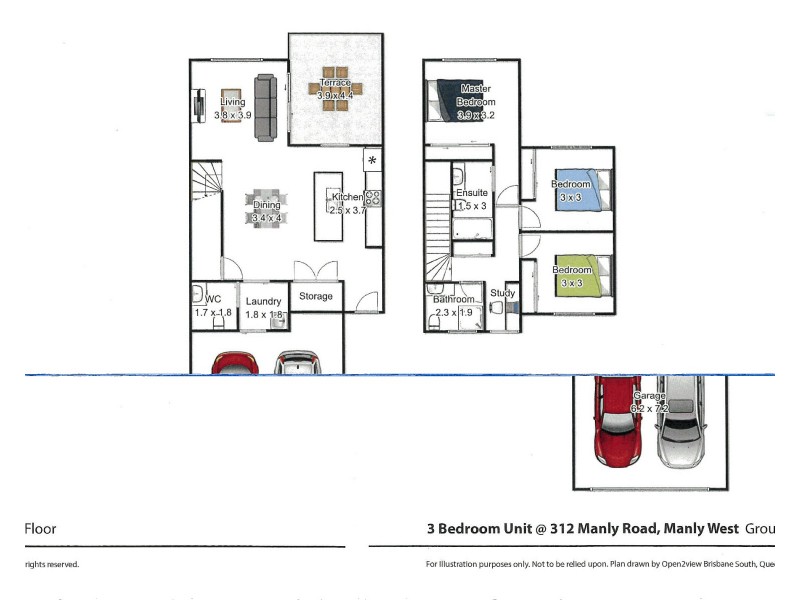 48/312 Manly Road, Manly West QLD 4179 Floorplan