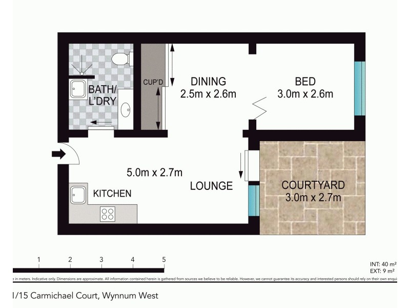 21/15 Carmichael Court, Wynnum West QLD 4178 Floorplan
