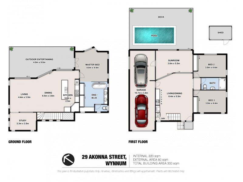 29 Akonna Street, Wynnum QLD 4178 Floorplan