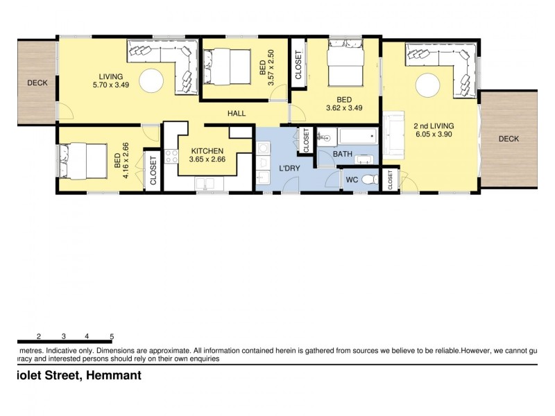 39 Violet Street, Hemmant QLD 4174 Floorplan