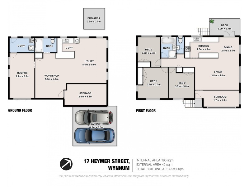 17 Heymer Street, Wynnum QLD 4178 Floorplan