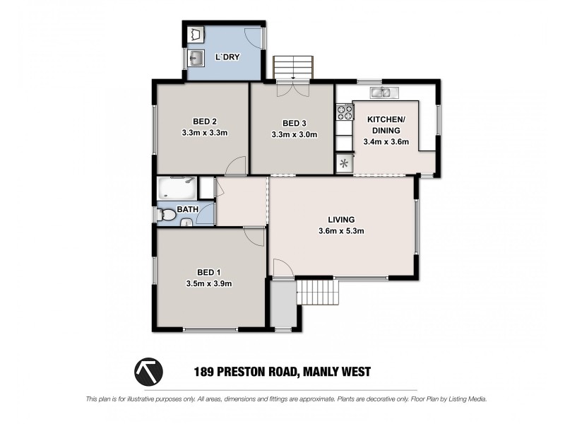 189 Preston Road, Manly West QLD 4179 Floorplan