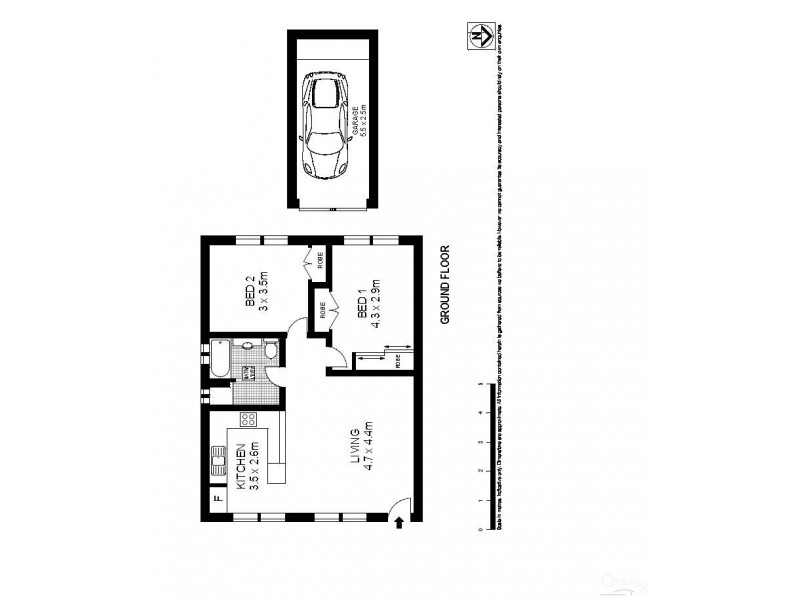 2/57 Garrick Street, Coolangatta QLD 4225 Floorplan