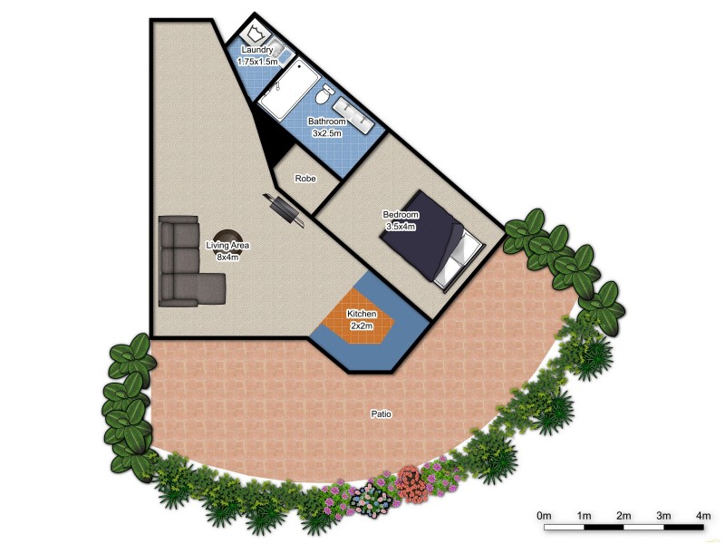 11/150 Marine Parade, Southport QLD 4215 Floorplan