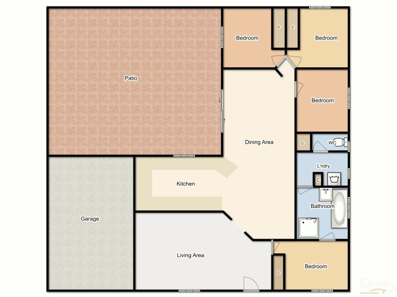 14 Loyal Court, Tweed Heads South NSW 2486 Floorplan