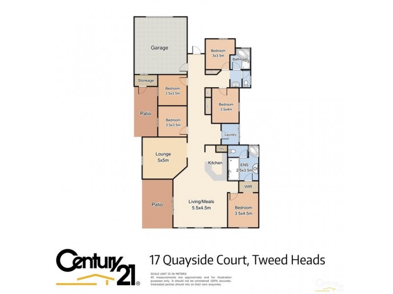 17 Quayside Court, Tweed Heads NSW 2485 Floorplan