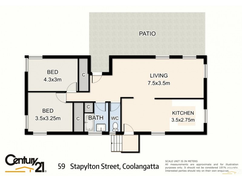 59 Stapylton Street, Coolangatta QLD 4225 Floorplan