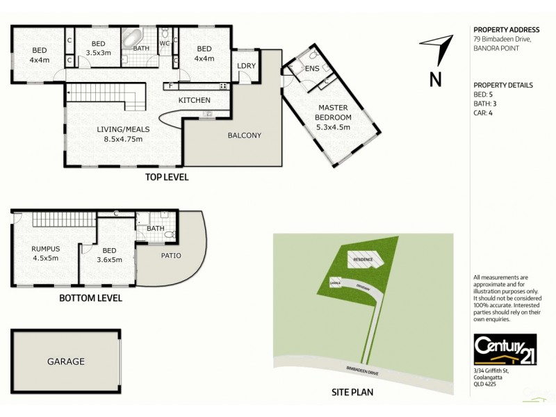 79 Bimbadeen Avenue, Banora Point NSW 2486 Floorplan