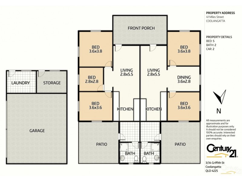 41  Miles Street, Coolangatta QLD 4225 Floorplan