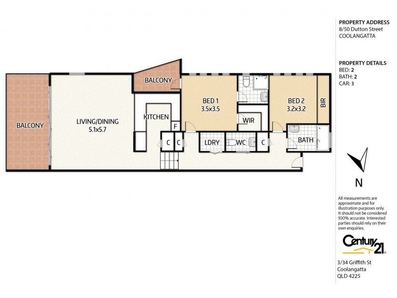 8/50 Dutton Street, Coolangatta QLD 4225 Floorplan