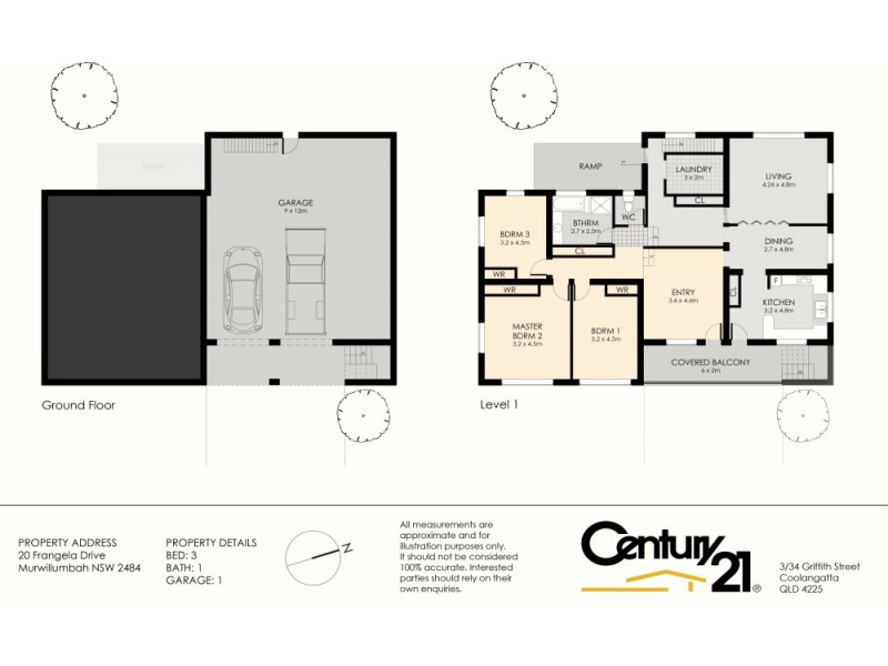 20 Frangela Drive, Murwillumbah NSW 2484 Floorplan