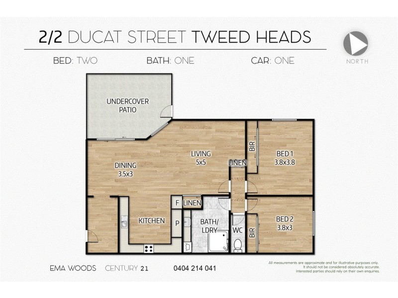 2/2 Ducat Street, Tweed Heads NSW 2485 Floorplan