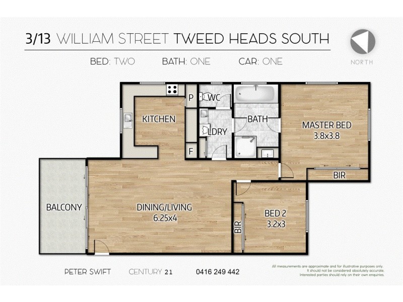 3/13 William Street, Tweed Heads South NSW 2486 Floorplan