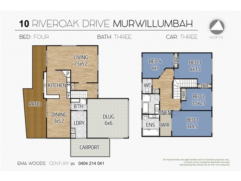 10 Riveroak Drive, Murwillumbah NSW 2484 Floorplan