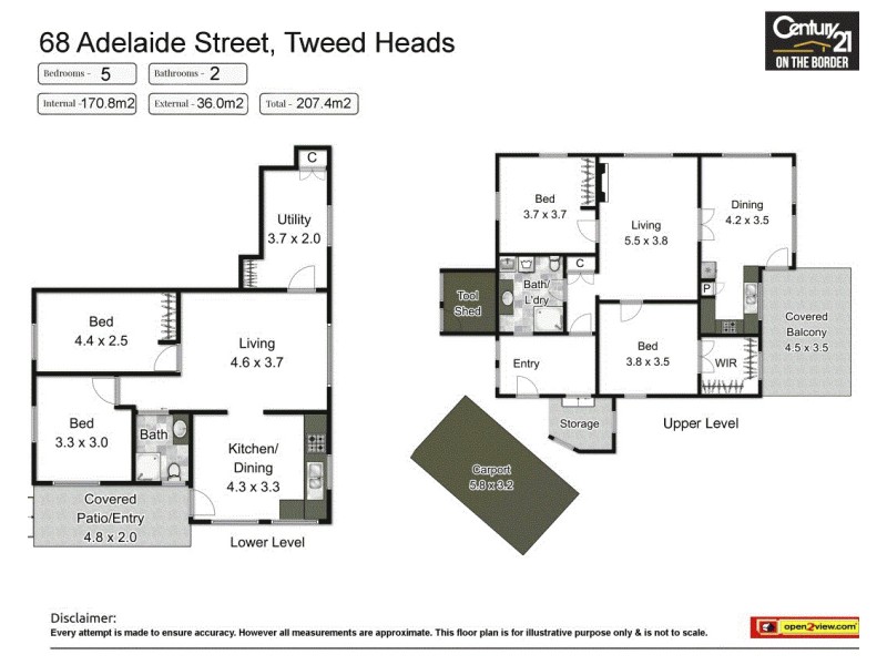 68 Adelaide Street, Tweed Heads NSW 2485 Floorplan