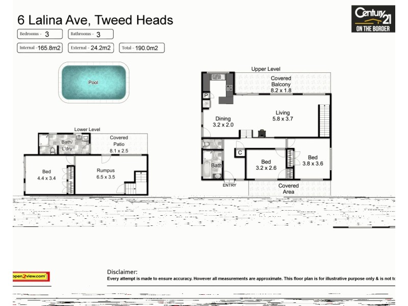 6 Lalina Avenue, Tweed Heads West NSW 2485 Floorplan