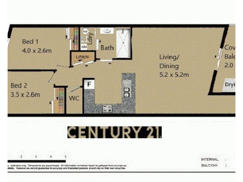 11/95 Wharf Street, Tweed Heads NSW 2485 Floorplan