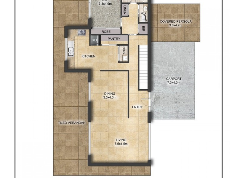 6 Blue Haze Crescent, Banora Point NSW 2486 Floorplan