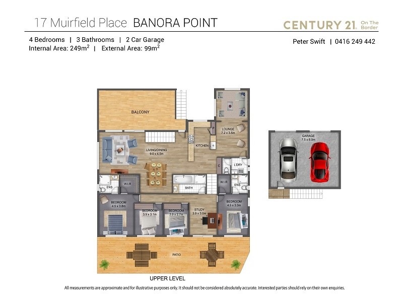 17 Muirfield Place, Banora Point NSW 2486 Floorplan