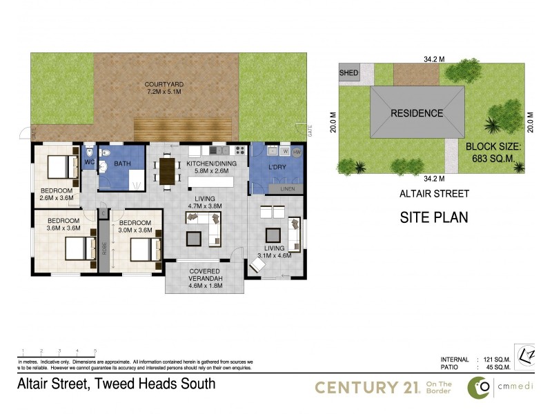 3 Altair Street, Tweed Heads South NSW 2486 Floorplan