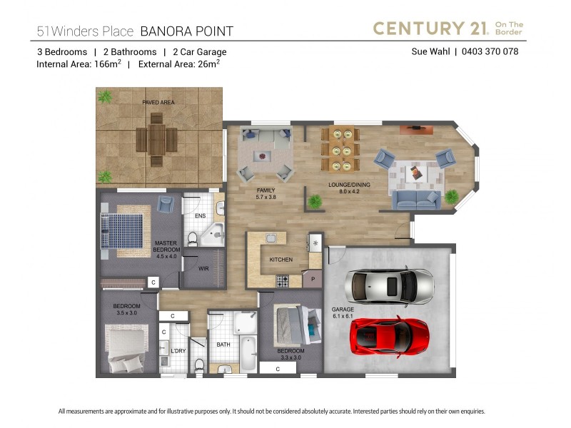 51 Winders Place, Banora Point NSW 2486 Floorplan