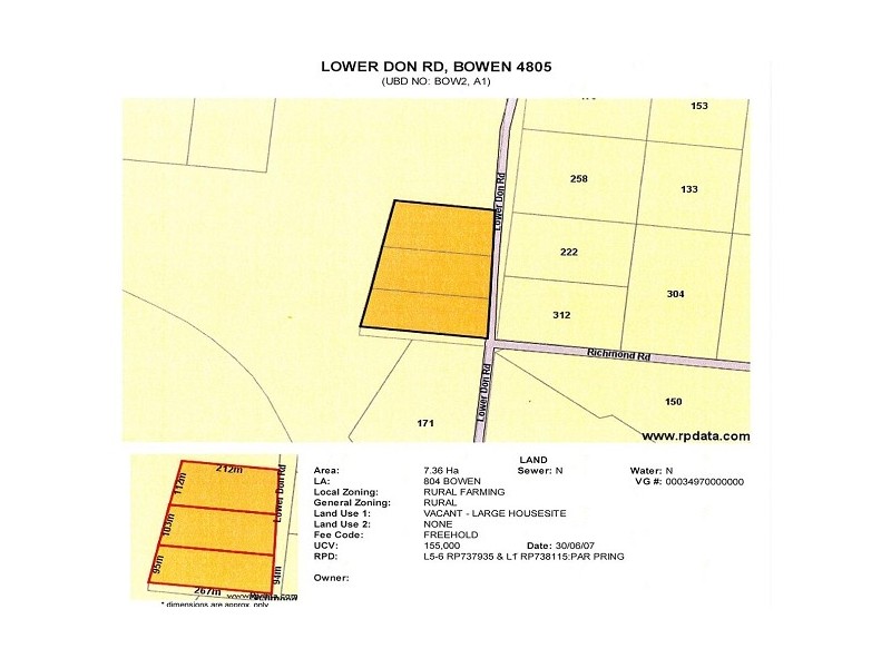 0 Lower Don Road, Bowen QLD 4805