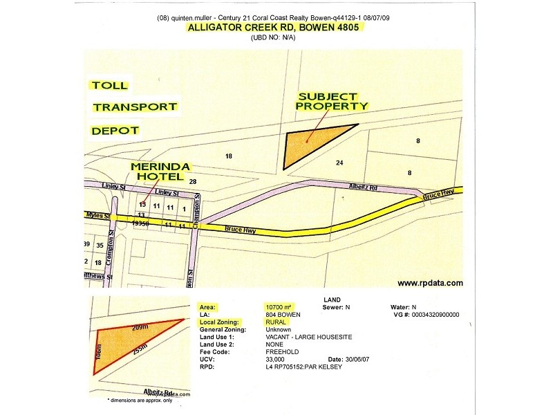 Lot 4 Alligator Creek Road  MERINDA, Bowen QLD 4805