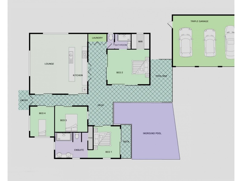 26 White Oak Avenue, Mossman QLD 4873 Floorplan