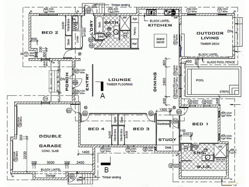 12 Hillock Crescent, Bushland Beach QLD 4818 Floorplan