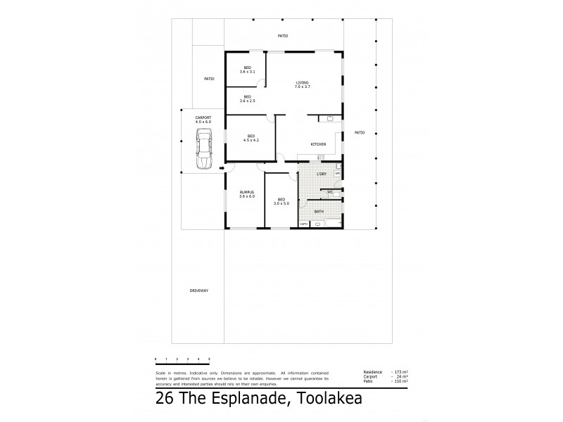 26 The Esplanade, Toolakea QLD 4818 Floorplan