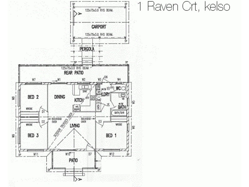 1 Raven Court, Kelso QLD 4815 Floorplan