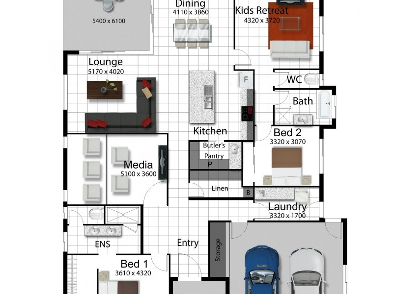 144 Kalynda Parade, Bohle Plains QLD 4817 Floorplan