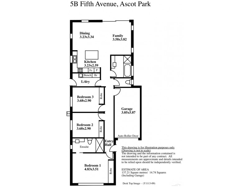 5 Fifth Avenue, Ascot Park SA 5043 Floorplan