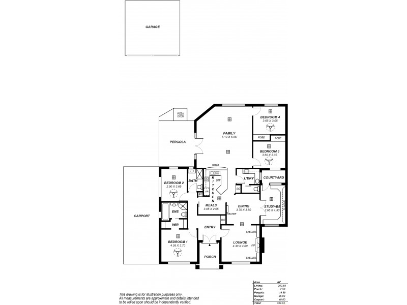 5 Melanto Avenue, Camden Park SA 5038 Floorplan