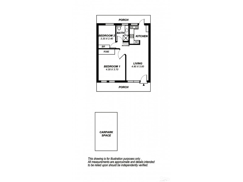 23/218 Esplanade, Seacliff SA 5049 Floorplan