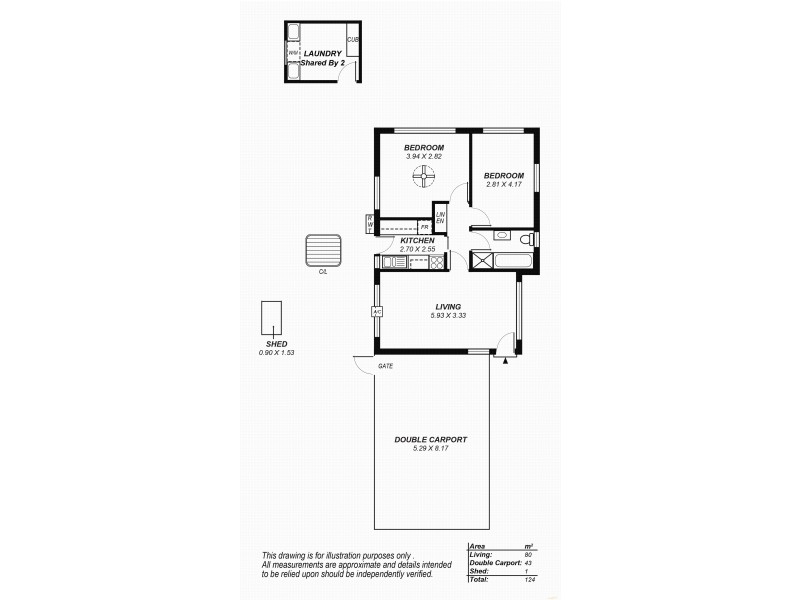 3/8 Hulbert Street, Hove SA 5048 Floorplan