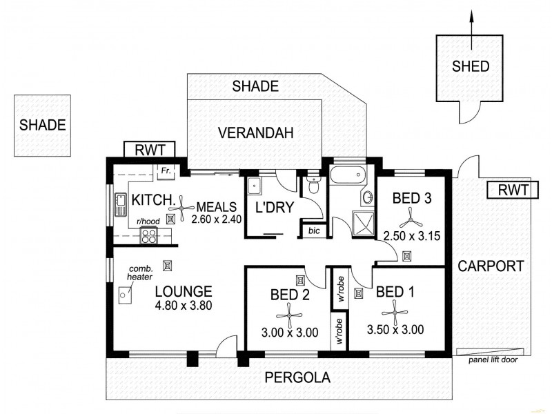 55 Whiteley Drive, Trott Park SA 5158 Floorplan