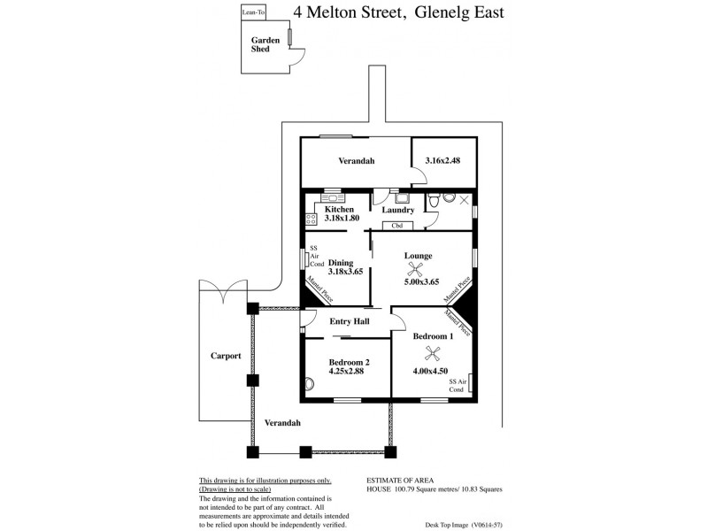 4 Melton Street, Glenelg East SA 5045 Floorplan