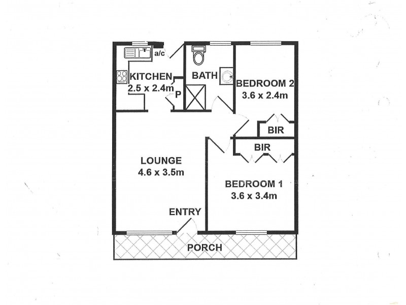 2/40 Maitland Terrace, Seacliff SA 5049 Floorplan