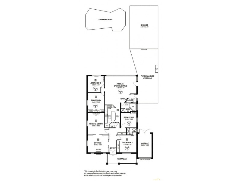 12 St Peters Street, Glenelg East SA 5045 Floorplan