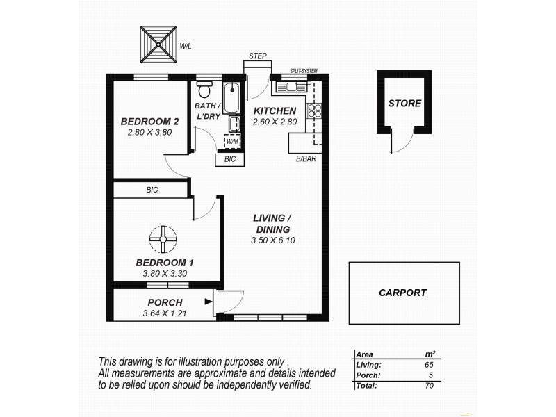 4/3 Second Avenue, Glenelg East SA 5045 Floorplan