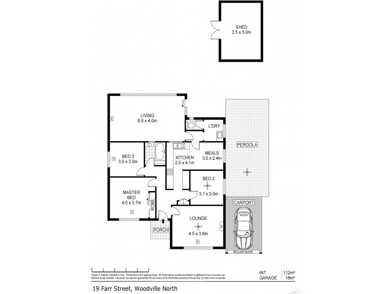 19 Farr Street, Woodville North SA 5012 Floorplan
