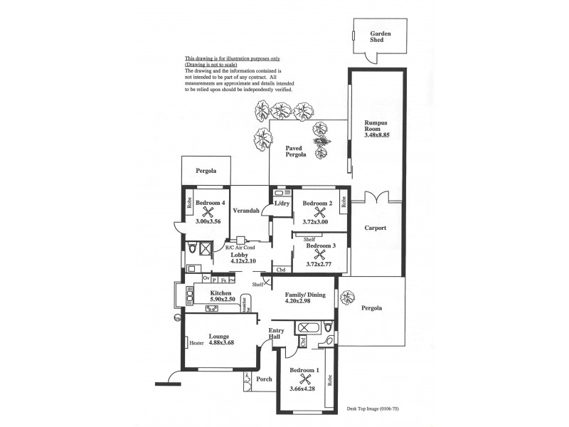 203 Diagonal Road, Warradale SA 5046 Floorplan