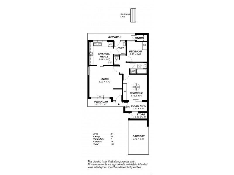 6/16 Finniss, Marion SA 5043 Floorplan