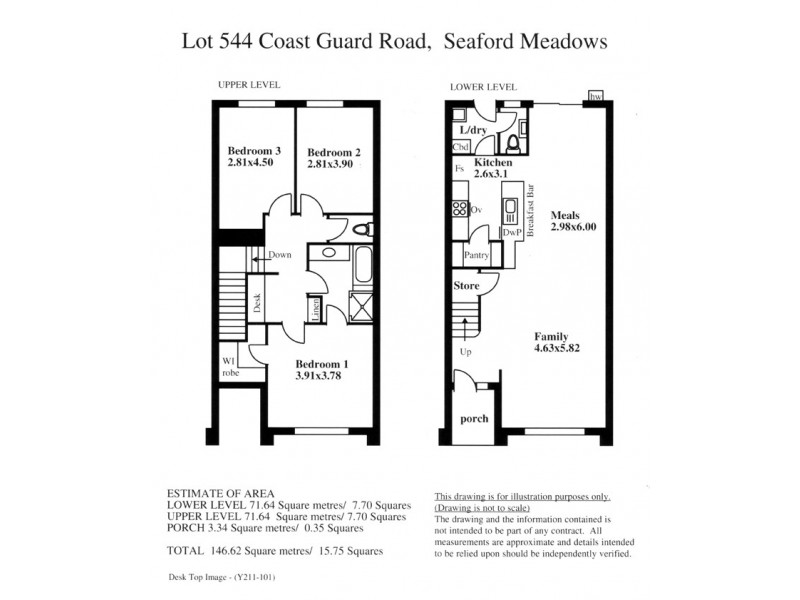 2/22 Coastguard Road, Seaford Meadows SA 5169 Floorplan