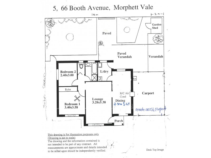 5/66 Booth Avenue, Morphett Vale SA 5162 Floorplan