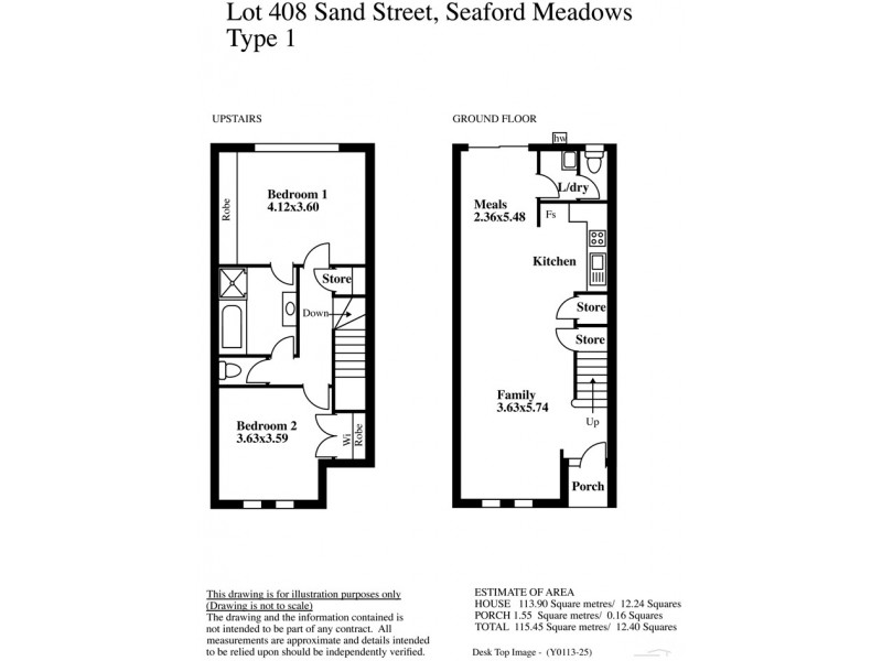 2 (Lot 22) 408 Sand Street, Seaford Meadows SA 5169 Floorplan