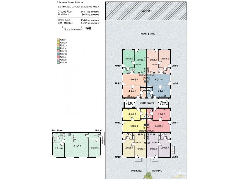 9/3 Seaview Street, Fullarton SA 5063 Floorplan