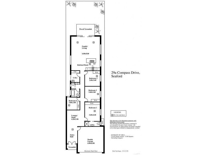 29A Compass Drive, Seaford SA 5169 Floorplan